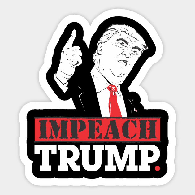 Impeach Trump Sticker by dgandolfo